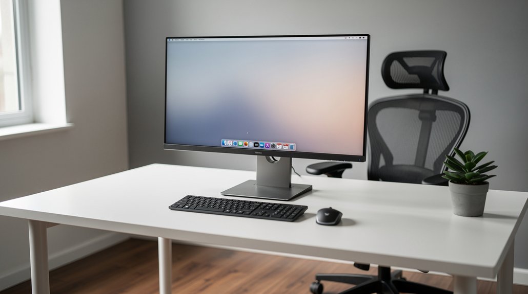 arm s length monitor neutral gaze