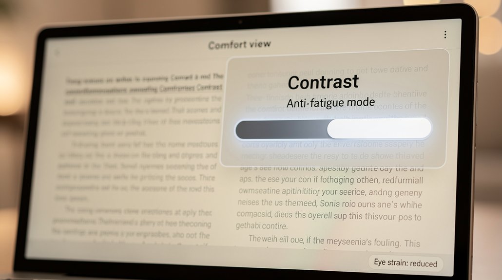 boost text readability with contrast