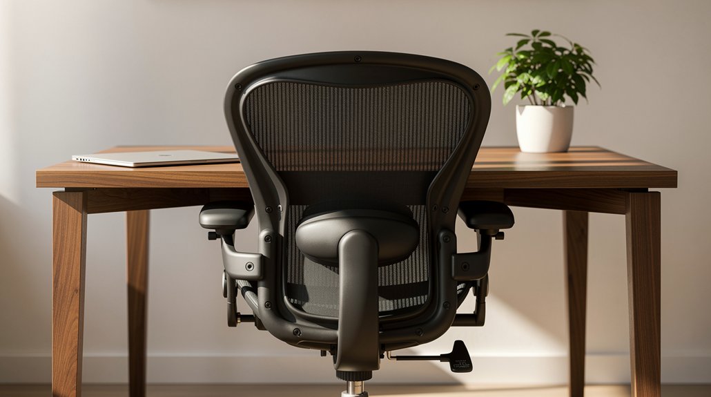chair height matches desk ergonomics