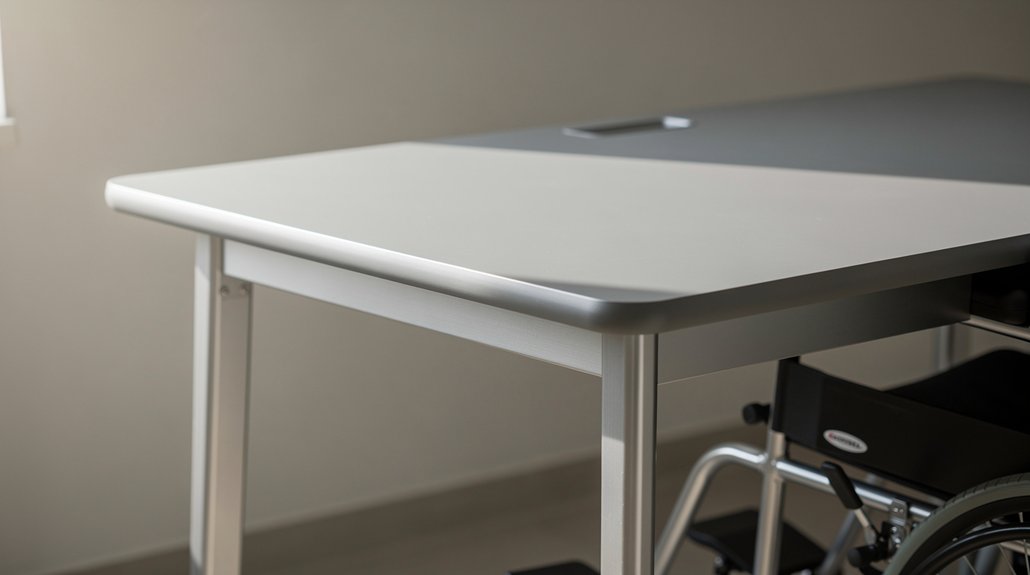 desk height 27 inches ada compliant