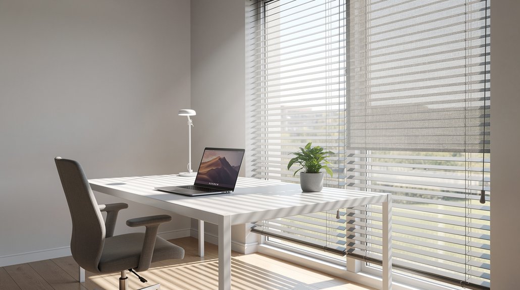 fine tuned glare control blinds