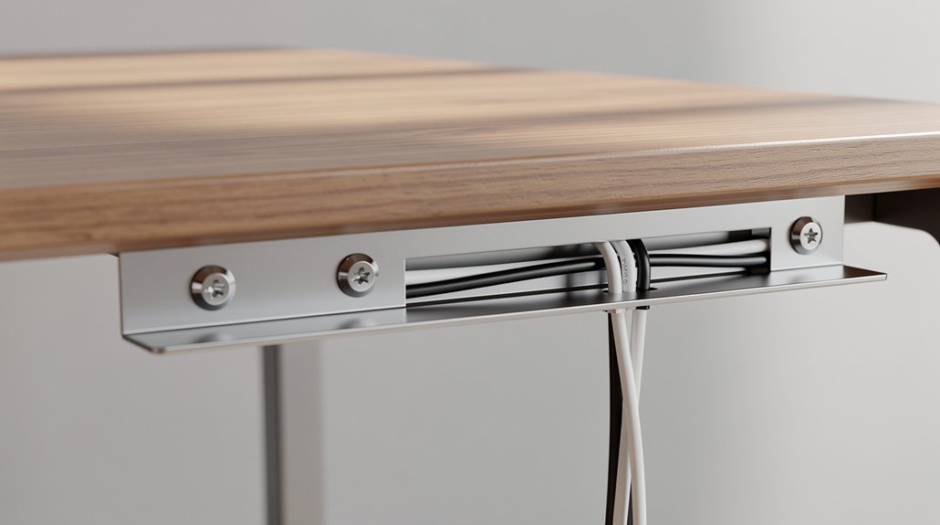 four screw cable friendly desk