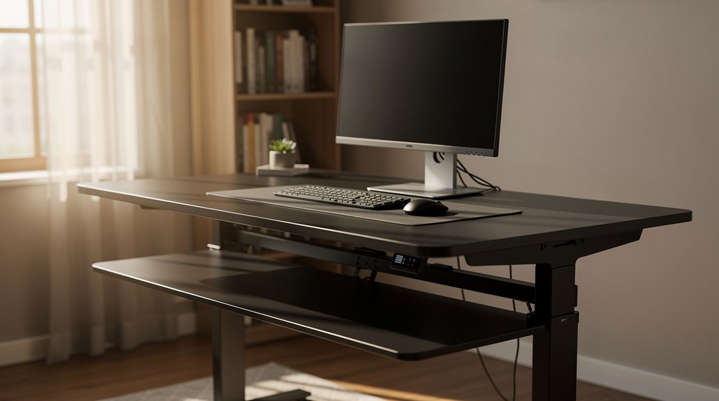 height adjustable desk for seamless tasks