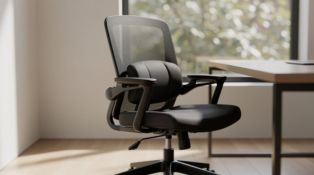 height and depth adjustable dynamic lumbar