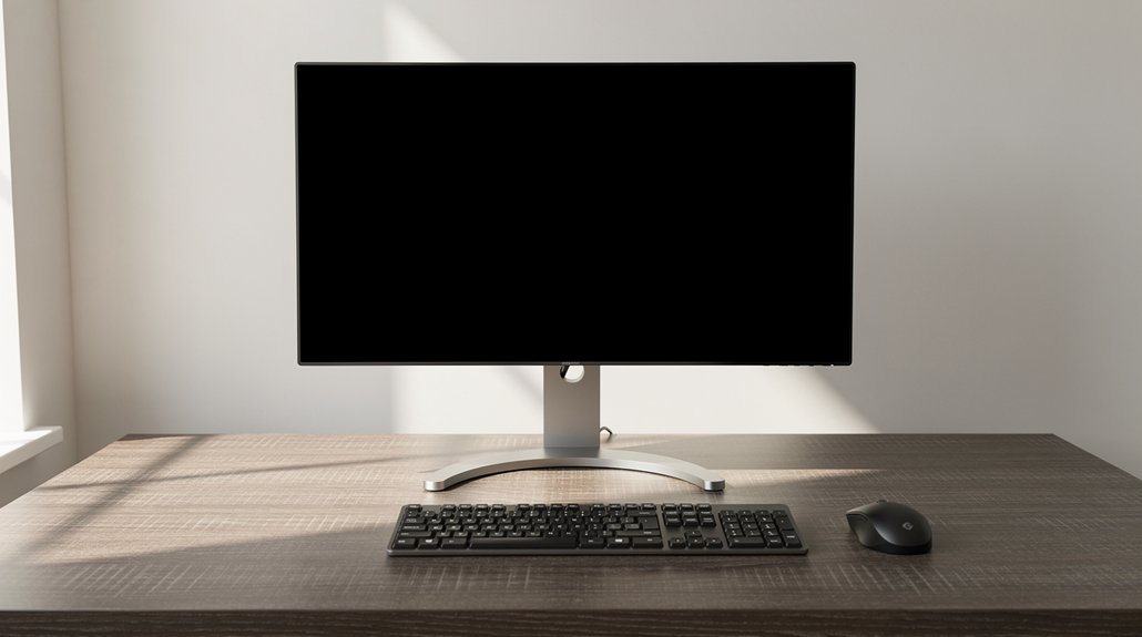 monitor height distance angle alignment