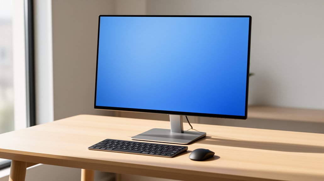 monitor height helps reduce eye strain