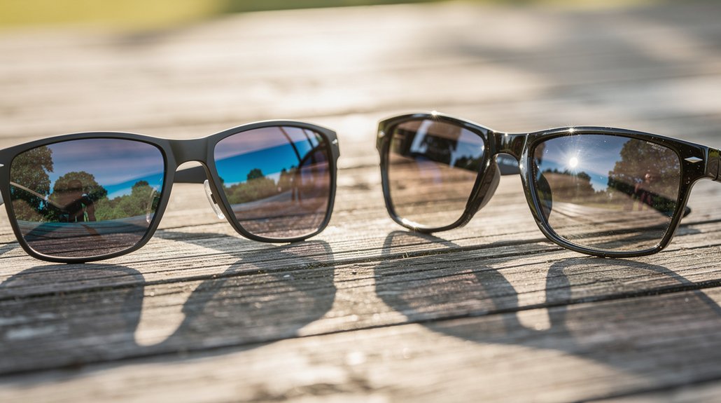 polarized glare reduction for driving