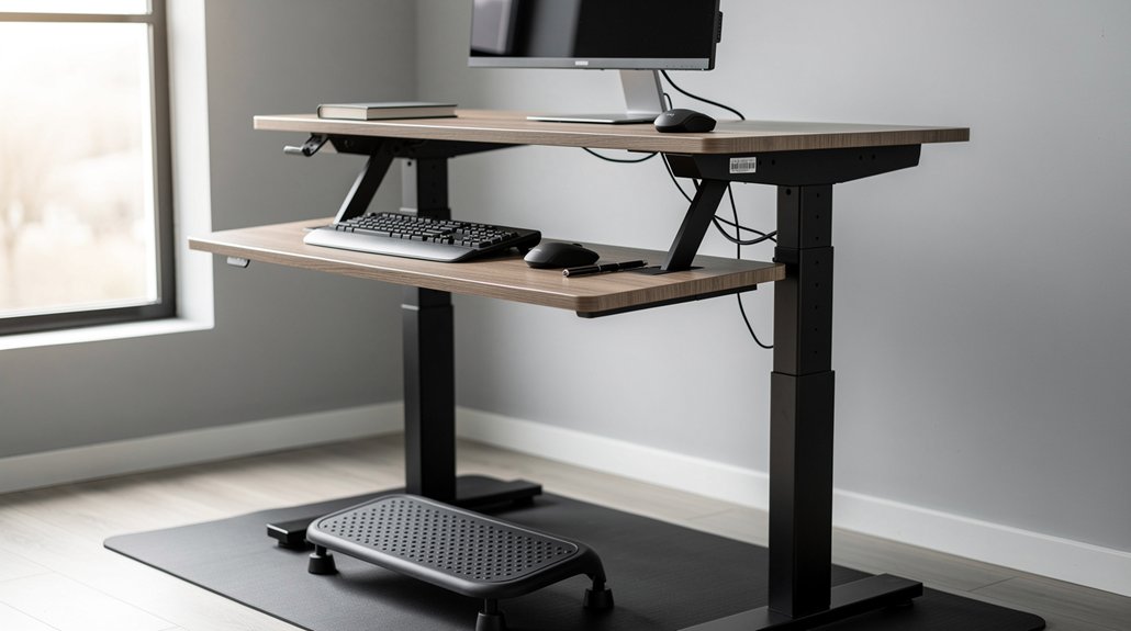 poor standing desk misalignment causes neck tension