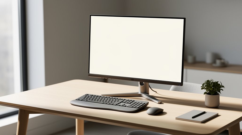 screen positioning reduces eye strain