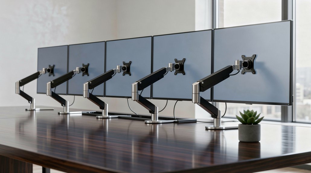 top desk clamp mounts