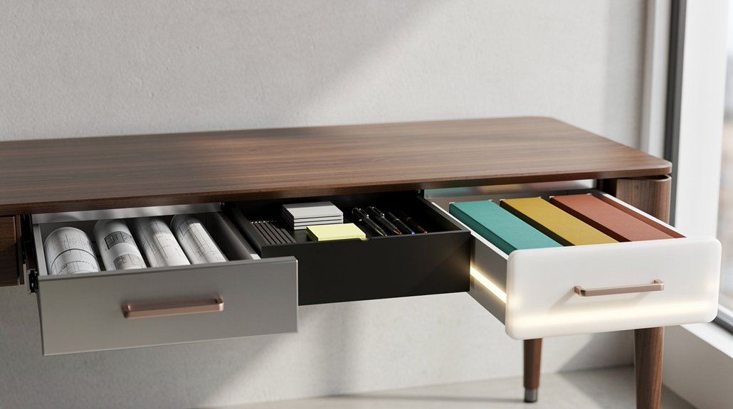 top under desk storage solutions