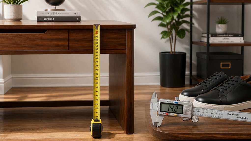 accurate height and shoe measurement