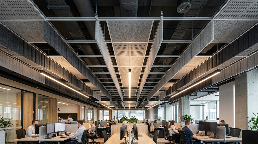 acoustic ceiling noise reduction