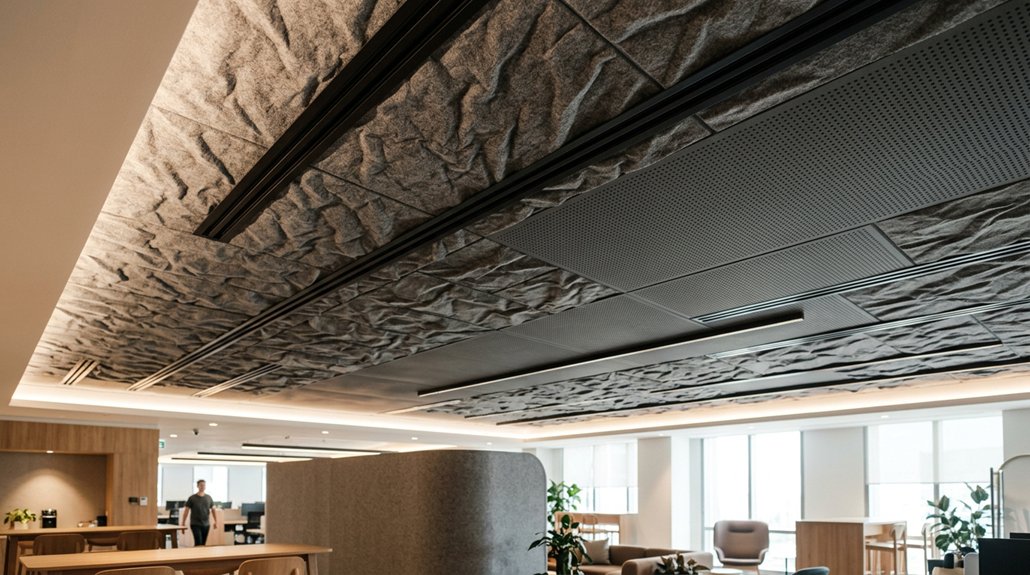 acoustic ceiling noise reduction