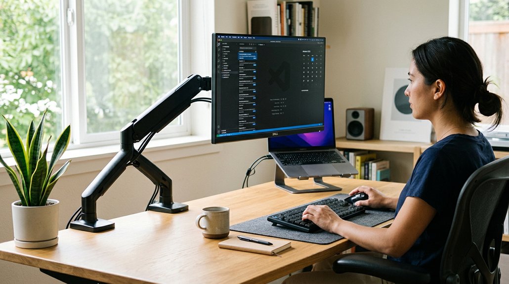adjustable arm mount posture