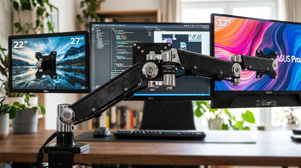adjustable multi size vesa mount