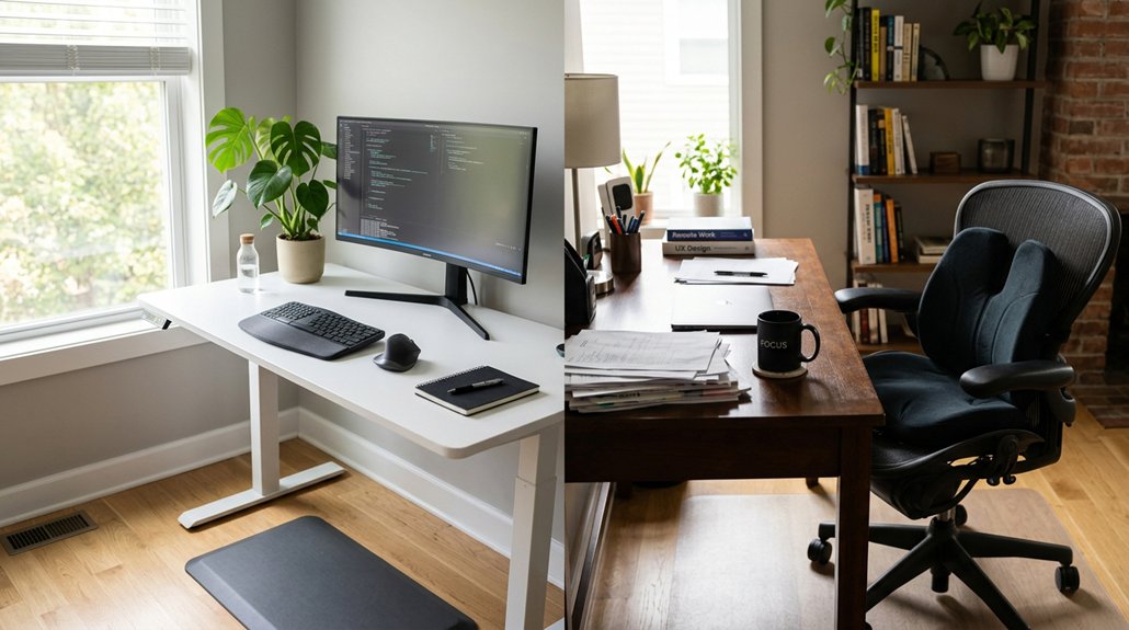 alternating sitting and standing