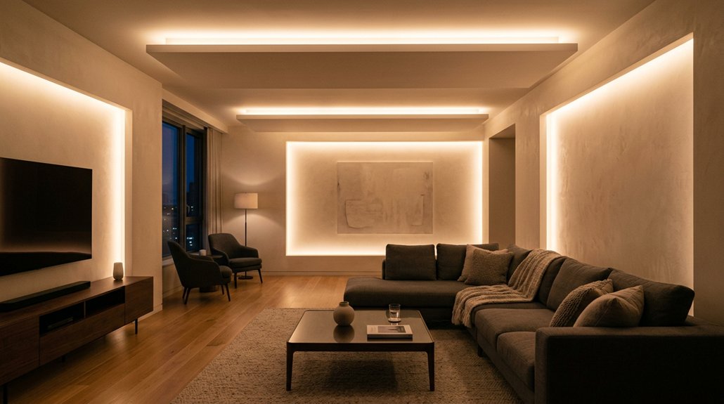 avoid glare and flickering