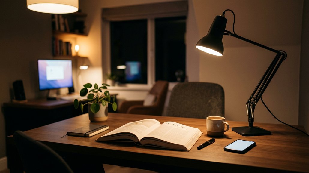 balanced layered lighting design