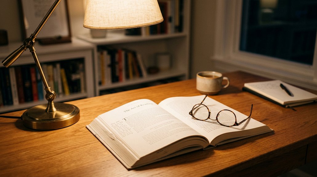 balanced lighting reduces eye strain