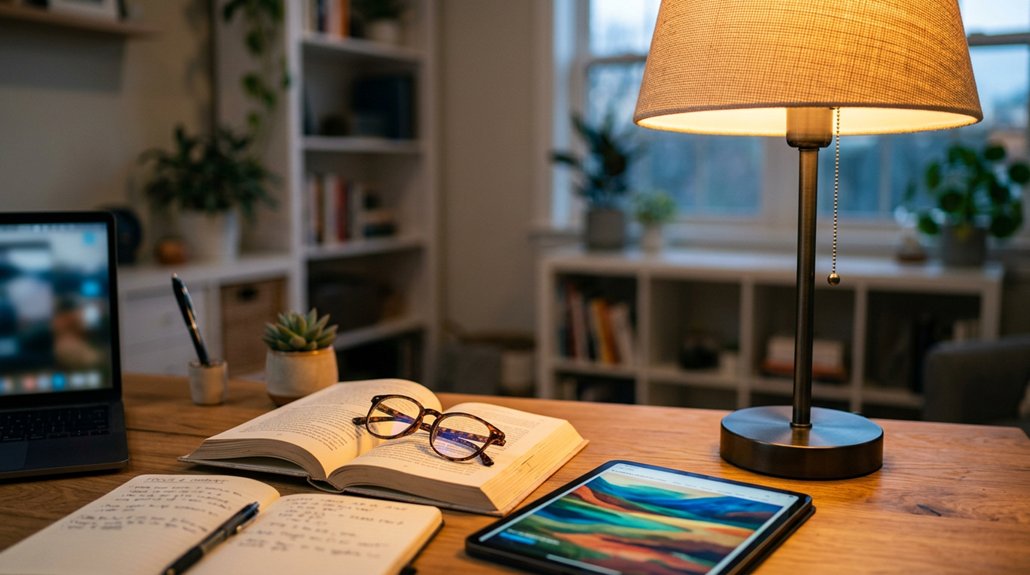 blue light reduces eye strain