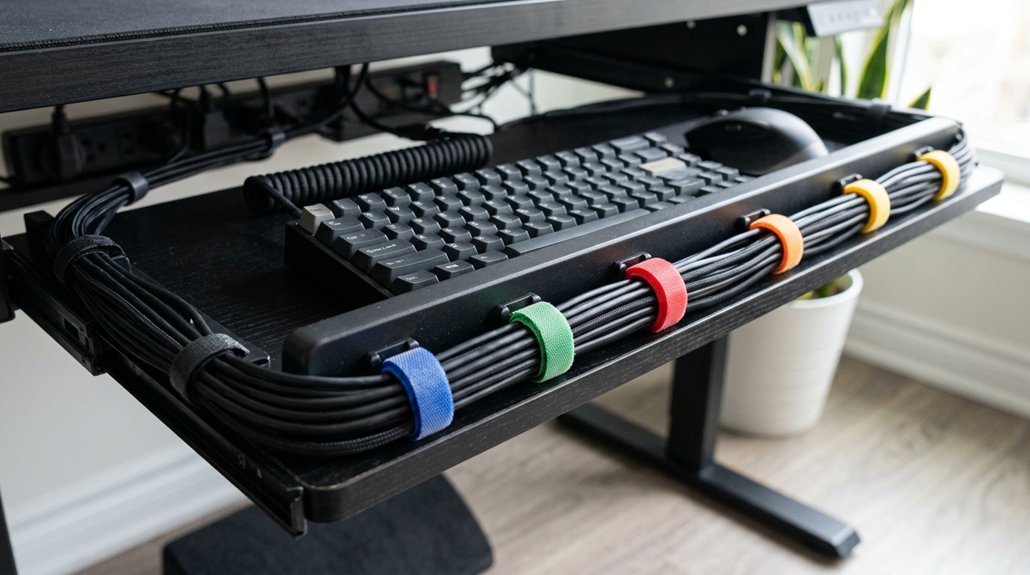 cable management for keyboards