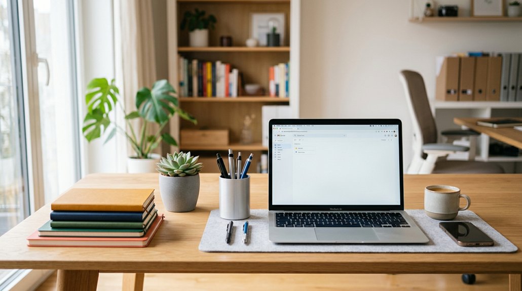 clutter free workspace enhances productivity
