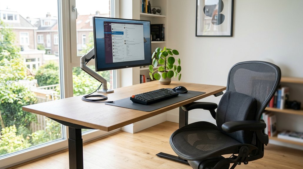 correct desk posture tips