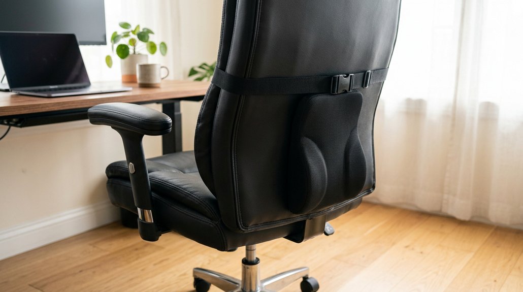 correct lumbar pillow placement