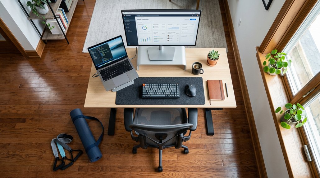 correcting office posture pain