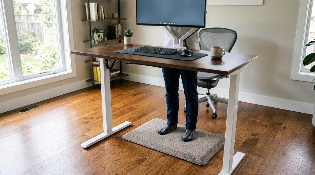 cushioned support reduces fatigue