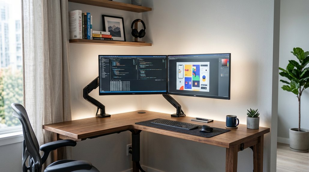 customizable ergonomic screen positioning