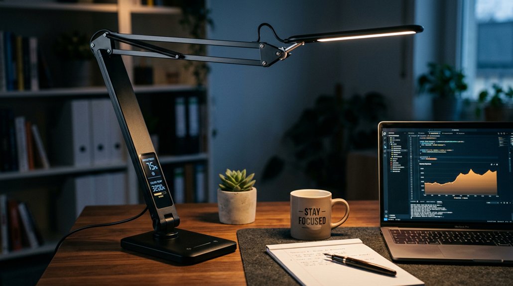 customizable lighting reduces eye strain