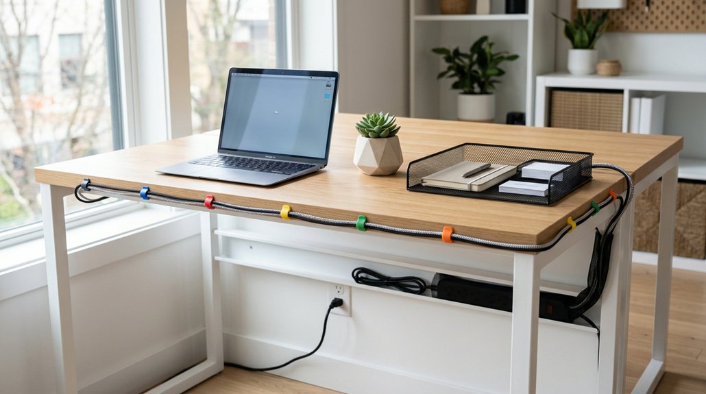 desk cable management tips