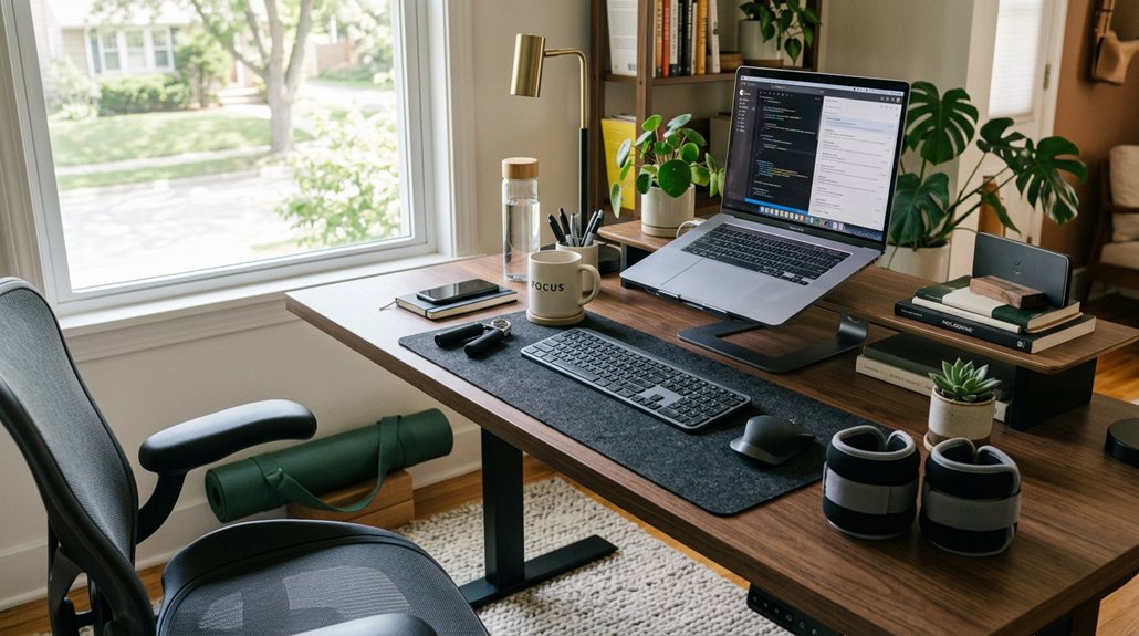 desk exercise safety tips