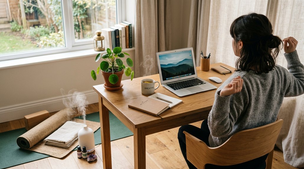 desk stretches improve posture