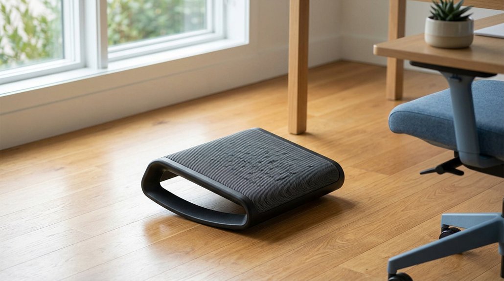 dynamic footrest enhances circulation