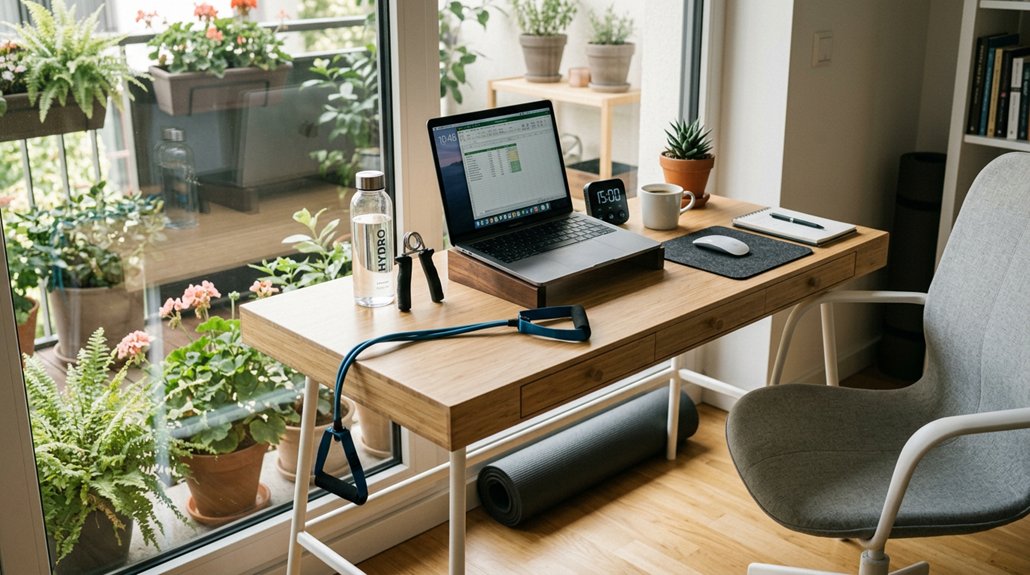 effective exercises at desk