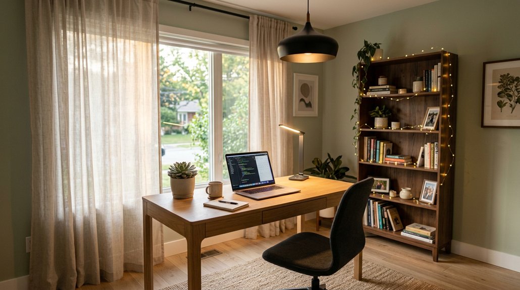 effective home office lighting