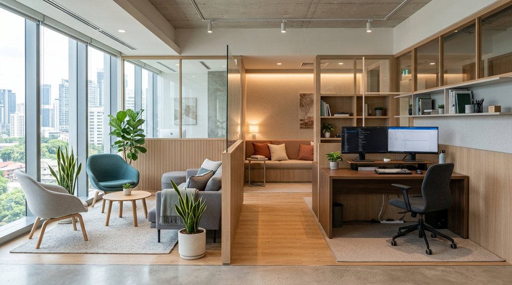 effective office workspace zoning