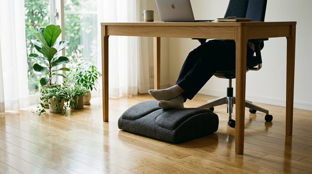 elevated feet improve circulation