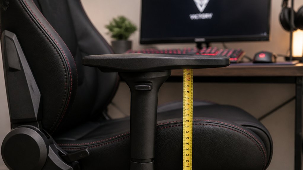 ergonomic adjustable gaming armrests