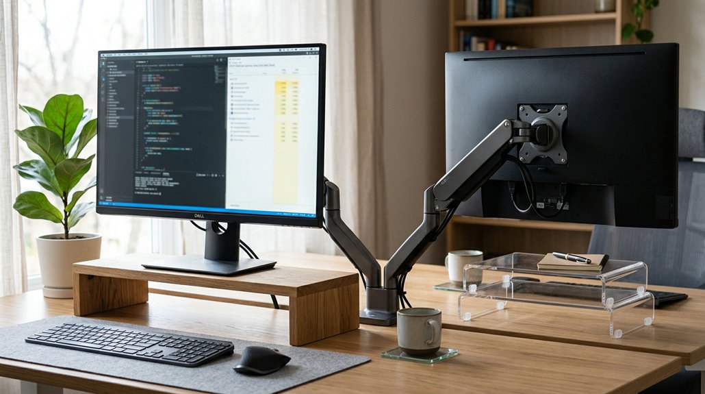 ergonomic adjustable monitor accessories