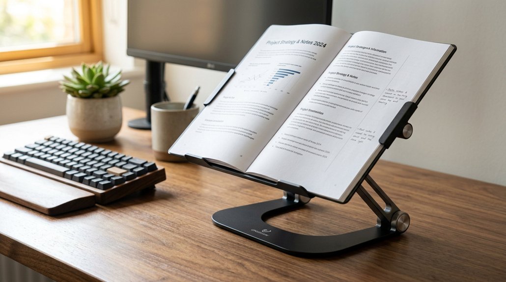 ergonomic adjustable monitor positioning