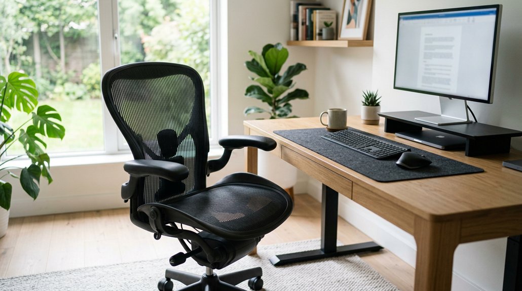 ergonomic chair setup benefits
