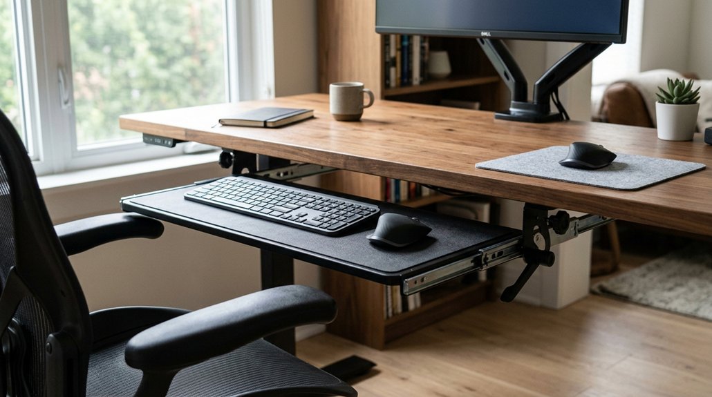 ergonomic customizable keyboard trays
