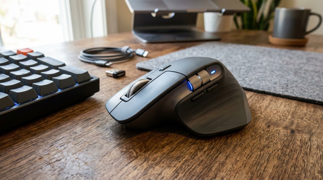 ergonomic customizable mouse features