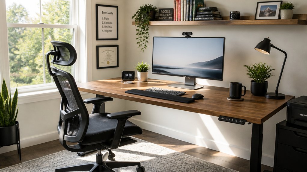 ergonomic desk chair inspection
