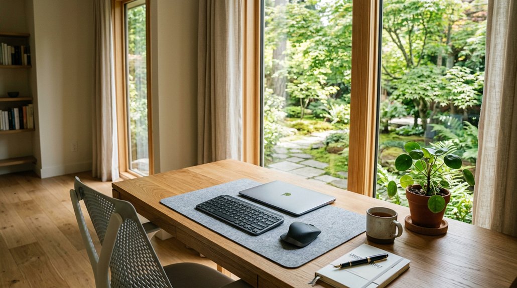 ergonomic desk setup benefits