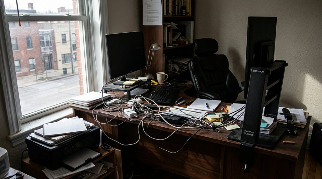 ergonomic desk setup tips
